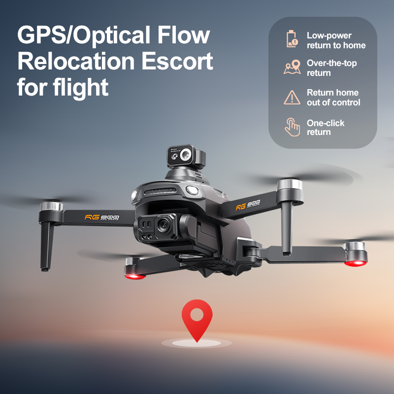RG800 MAX GPS Drone Profession - Drone Surveying recension och pris