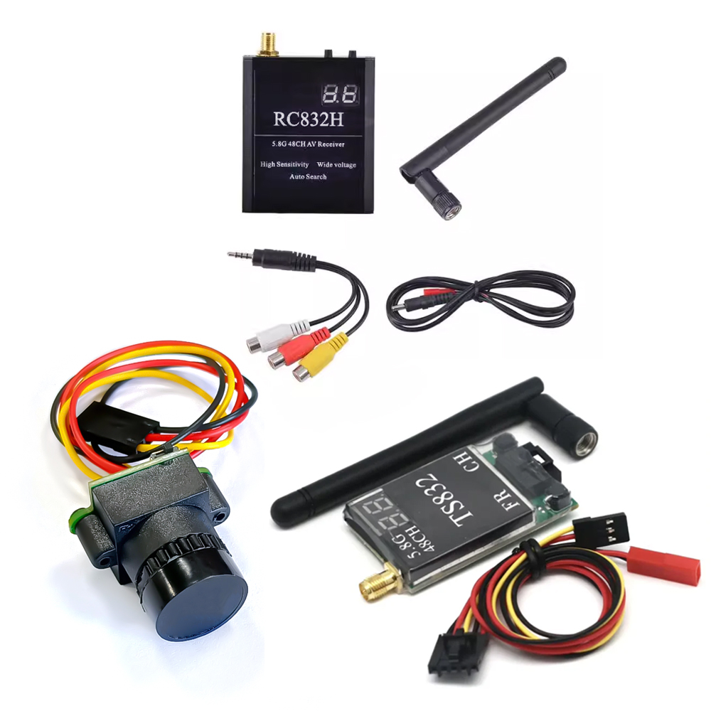 TS832 Receiver +RC832 +1000TVL - Drone Aerial Photography recension och pris