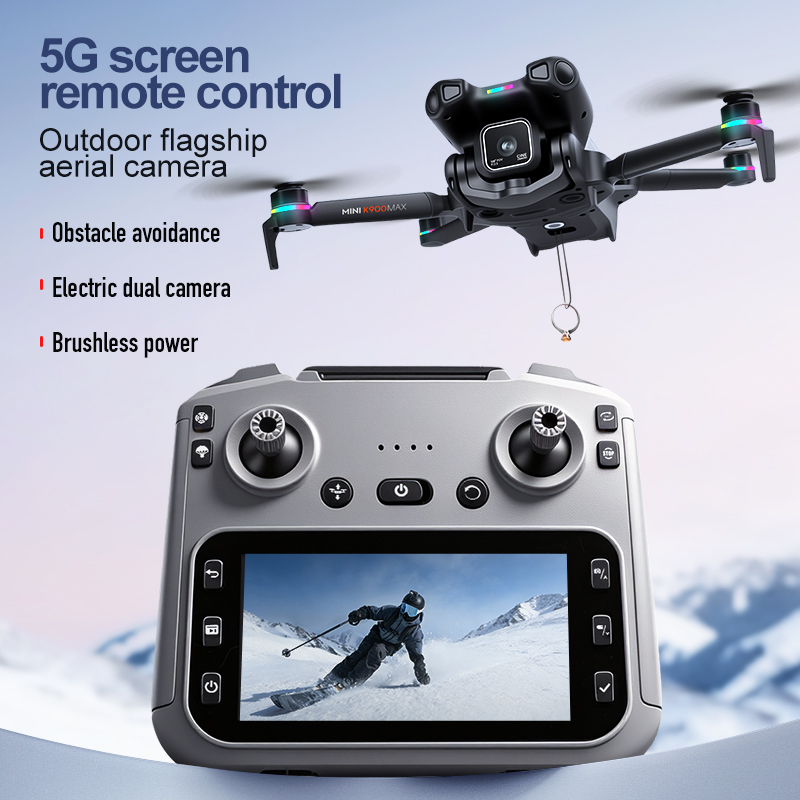 New K900 MAX GPS Drone Cam Fis - Drone Surveying recension och pris