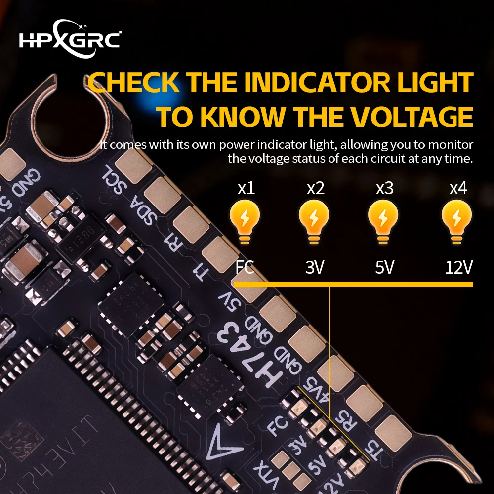 HPXGRC H743 Flight Controller  - Betaflight Fc F7 recension och pris